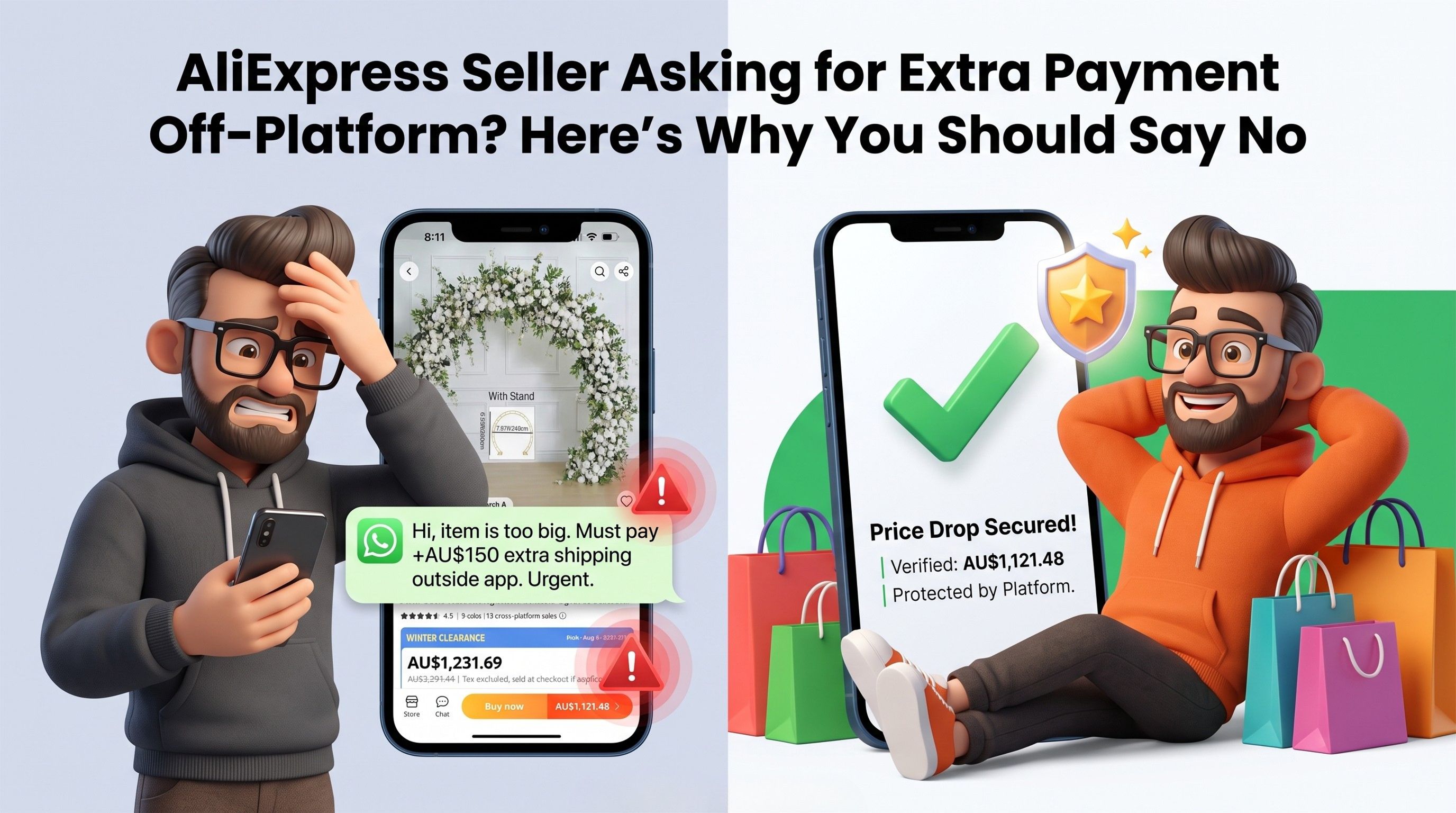 AliExpress Seller Asking for Extra Payment Off-Platform? Here's Why You Should Say No